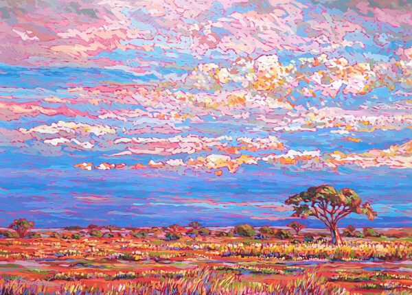 The beauty of the landscape